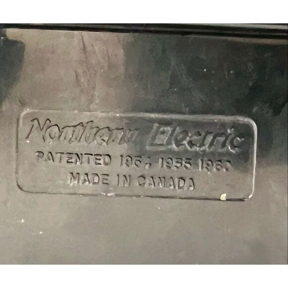 Vintage Black Telephone Land Line Northern Electric Canada G3 - Picture 4 of 6